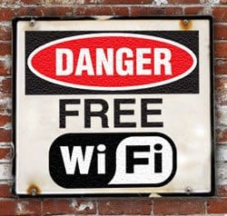 Danger - Free WiFi