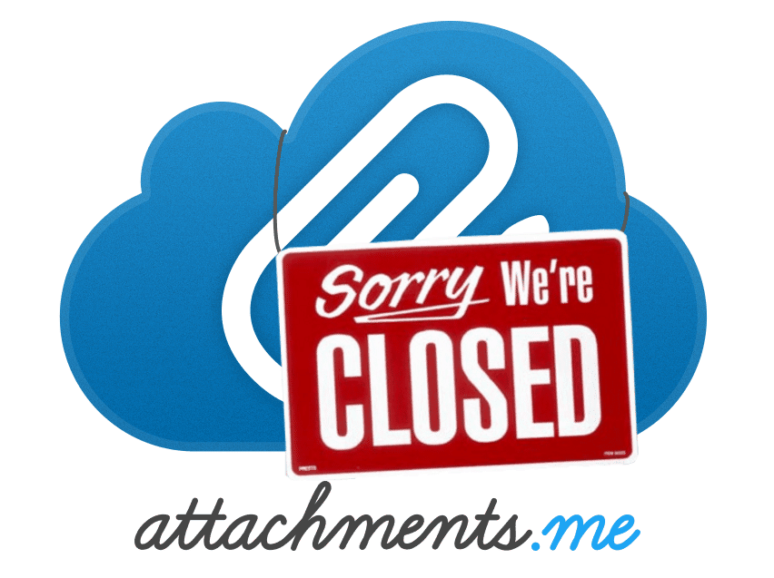 attachments.me closing