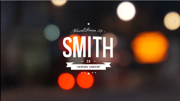 Wordpress 3-9 Smith