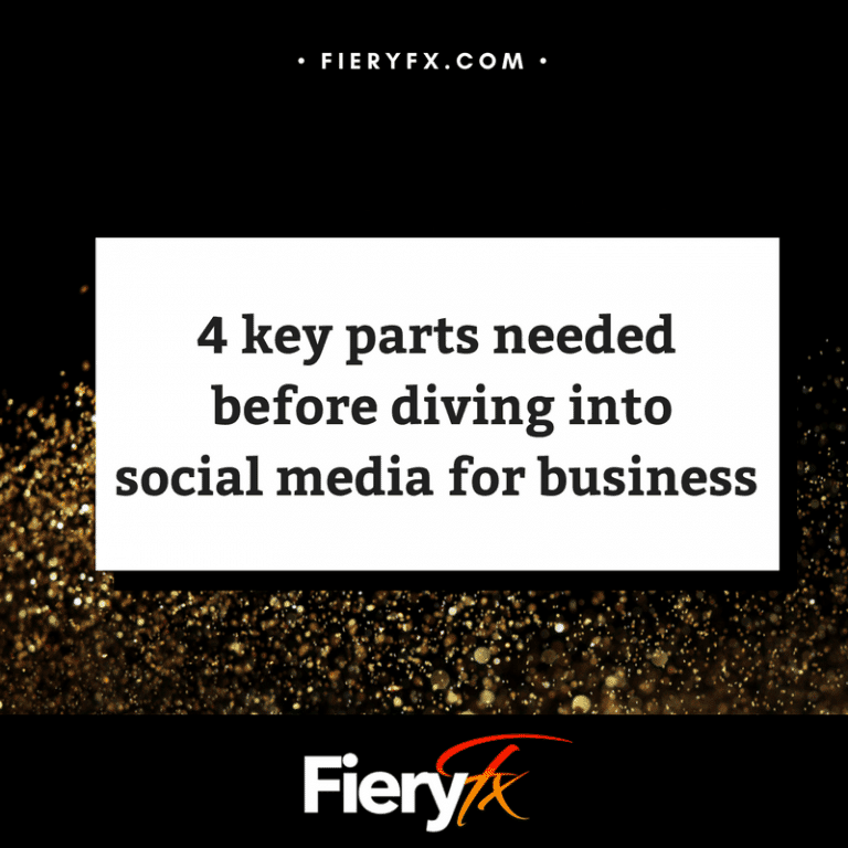 4 key parts needed before diving into social media for business