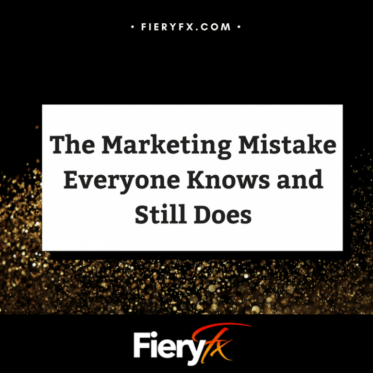The Marketing Mistake Everyone Knows and Still Does