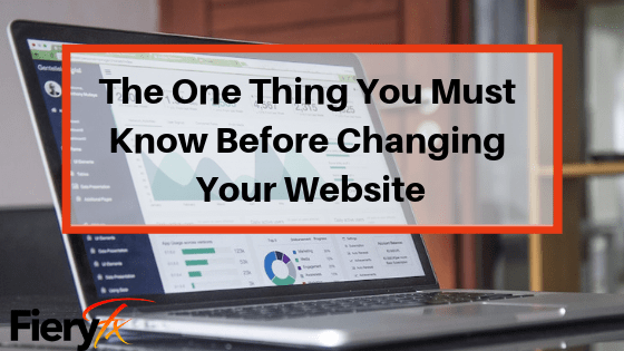 changing your website