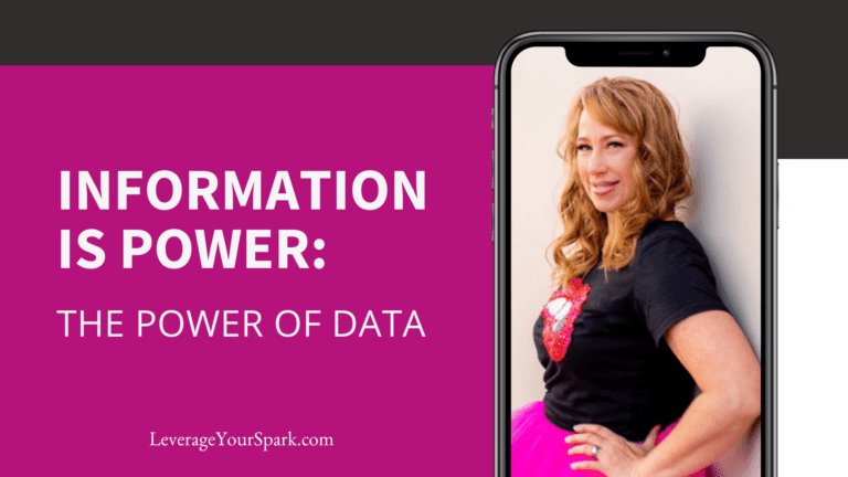 INFORMATION IS POWER: THE POWER OF DATA