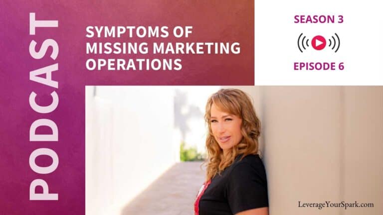 Symptoms of MISSING Marketing Operations