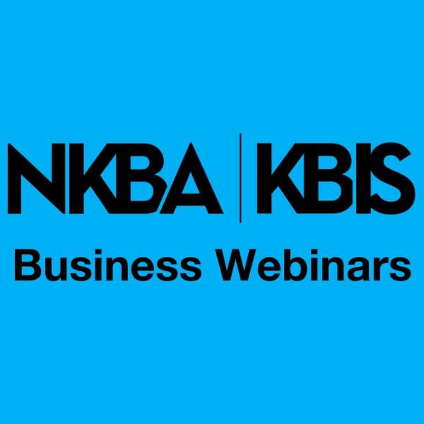 NKBA KBIS Business Webinars Blue Square