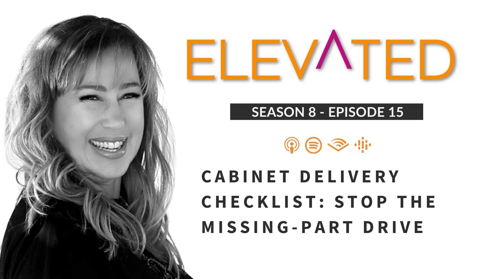 Cabinet Delivery Checklist: Stop the Missing-Part Drive